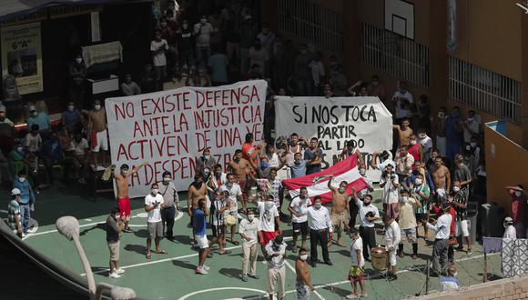 Respecto al motín que ocurrió este último lunes en el penal Castro Castro y hoy en el penal de Lurigancho, Fernando Castañeda lamentó lo sucedido e indicó que algunos internos intentaban escapar (FOTO: Leandro Britto/GEC)