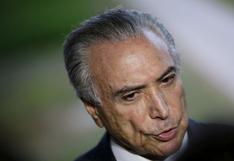 Fiscalía de Brasil acusa a Temer de intentar bloquear la investigación Lava Jato