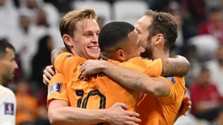 Países Bajos a octavos de final: derrotó 2-0 a Qatar y clasificó a la siguiente ronda 