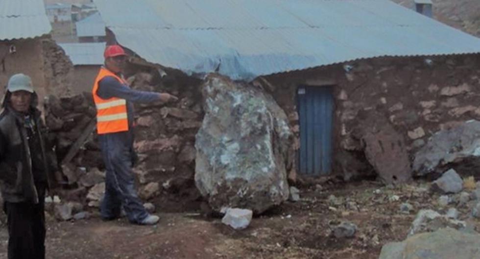 Sismo de 5,5 grados en Lampa, Puno, provocó la muerte de una menor de edad. (Foto: Agencia Andina)