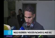Paolo Guerrero habló de la sanción de dos partidos en Brasil