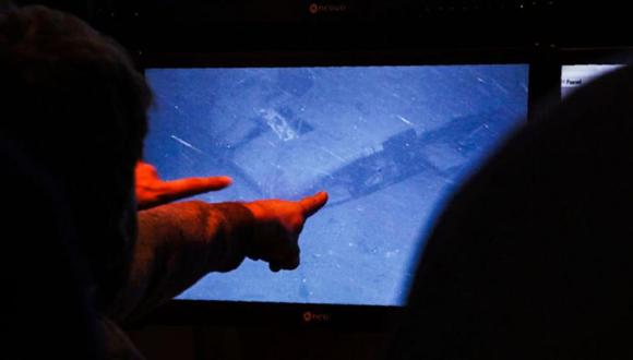 ARA San Juan: Difunden el video del preciso momento en que hallaron el submarino. (La Nación de Argentina / GDA)
