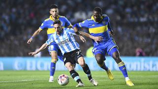 Con polémica en el final: Boca y Racing empataron por la Liga Profesional