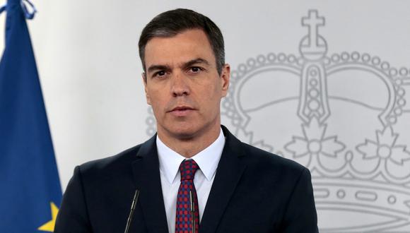 Pedro Sánchez hizo su declaración a pocas horas de que, a medianoche, se levante en España el estado de alarma decretado el 14 de marzo y vigente durante catorce semanas para frenar la pandemia de coronavirus. (AFP).