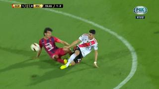 River Plate vs. Cerro: mira la violenta entrada de Haedo Valdez que fue amarilla a pesar del VAR | VIDEO