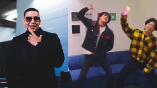 Daddy Yankee y su reacción al ver a integrantes de BTS bailar su tema “Con calma” | VIDEO 