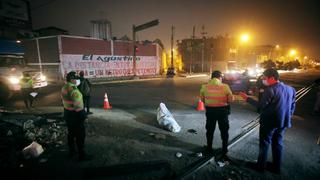 El Agustino: serenos encuentran en la calle el cadáver de un hombre envuelto en una sábana | VIDEO