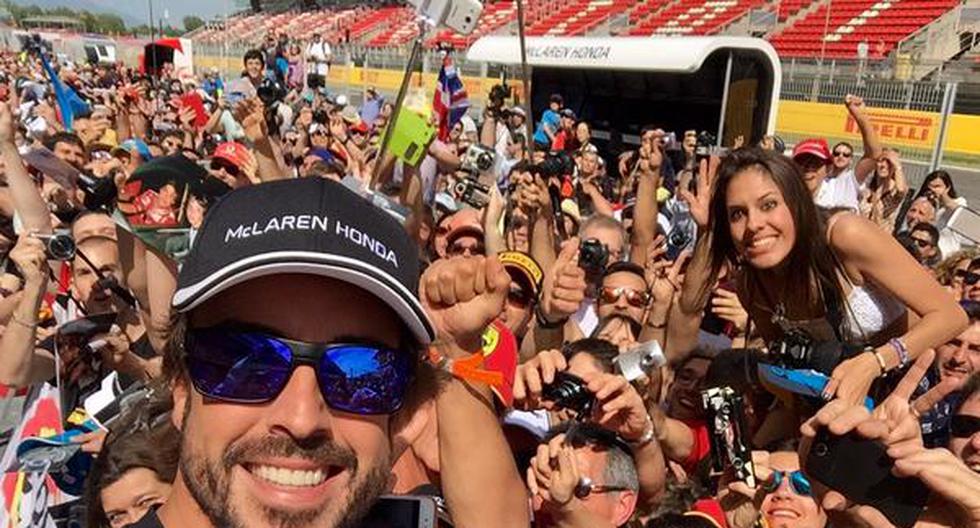 Fernando Alonso tuvo que retirarse del GP de España. (Foto: Difusión)