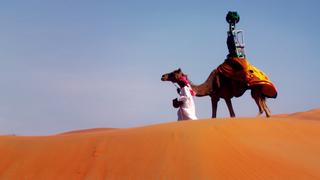 Recorre el desierto sobre un camello con Google Street View
