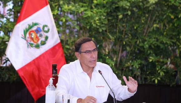 El presidente Martín Vizcarra no ofrecerá pronunciamiento en el día 47 de la cuarentena. (Foto: Presidencia)