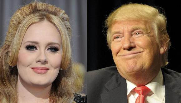 Adele pide a Donald Trump no use uno de sus temas en campaña