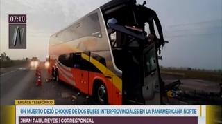 Huaura: al menos un muerto y 20 heridos dejó choque entre dos buses interprovinciales | VIDEO   