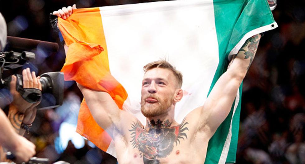 El campeón de UFC Conor McGregor, envió un mensaje a todos los irlandeses por el Día de San Patricio | Foto: Getty Images