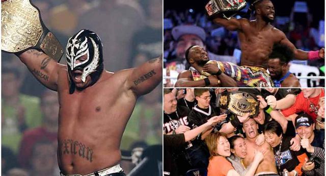 Wrestlemania 36: los luchadores que ganaron su primer título mundial en Wrestlemania. (Foto: WWE)
