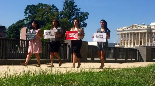 #NiUnaMenos: Peruanos en el mundo se suman a la marcha [FOTOS] - 2