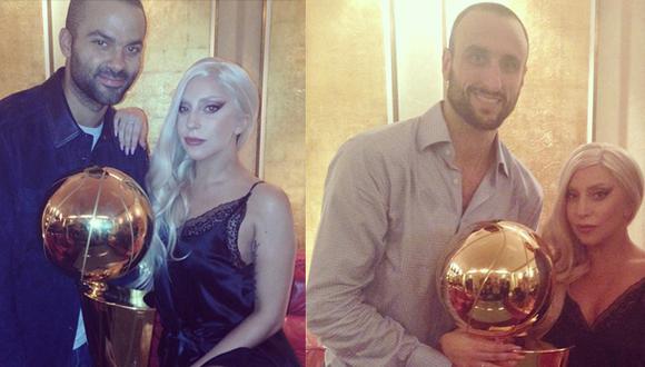 Los San Antonio Spurs y su hincha más famosa: Lady Gaga