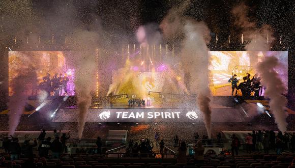 Team Spirit se consagró en The International 10 al vencer por 3 a 2 a PSG.LGD. (Imagen: Valve)
