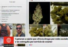 Miraflores: cae acusado de vender droga en Facebook y enviarla vía courier