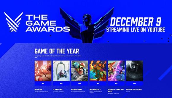El evento considerado como los "Oscar de los videojuegos" se llevará a cabo el 9 de diciembre en el Microsoft Theater, Los Ángeles, California. (Foto: The Game Awards)
