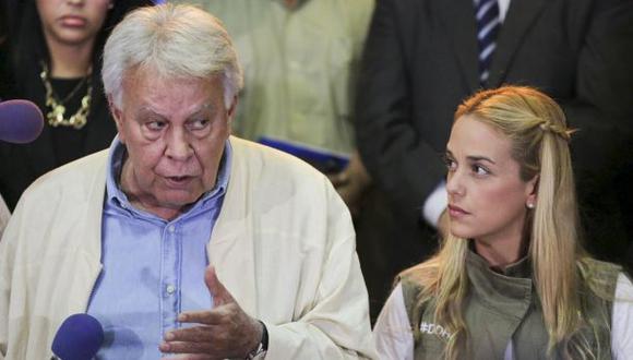 Felipe González deja Venezuela sin poder ver a presos políticos