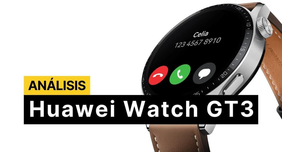 Así es el Huawei Watch GT 3 Pro, el smartwatch con hasta dos