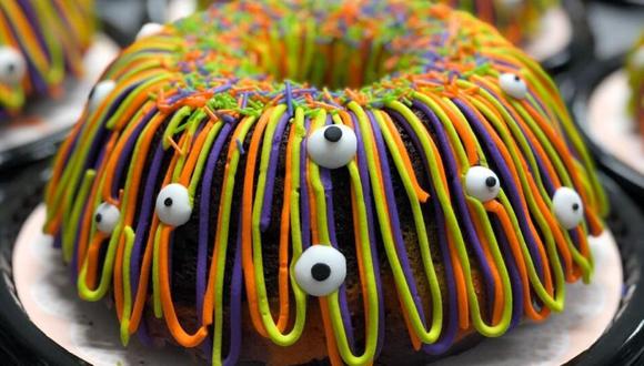 Bundt Cake de Halloween. (Foto: Claudia Cupcakes)