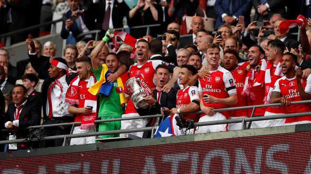Arsenal es el equipo más ganador en la historia de la FA Cup con 13 títulos. (Foto: AFP)