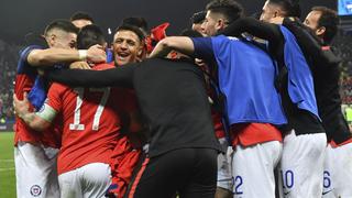 El íntimo festejo de Chile en camerino tras clasificación a semifinales de Copa América | VIDEO