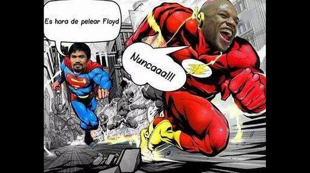 Mayweather vs. Pacquiao: los memes de la victoria de 'Money' - 1