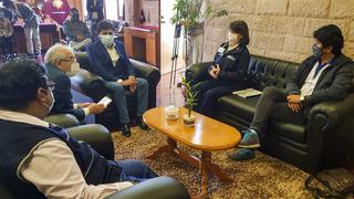 Arequipa: premier y ministra de salud coordinaron mejor flujo de atención hospitalaria COVID-19 