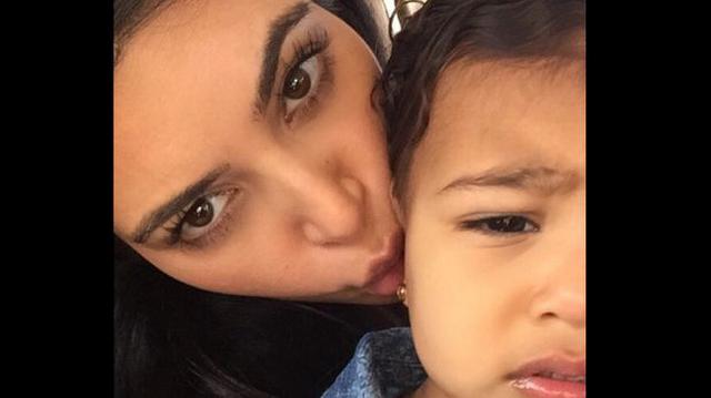 Instagram: ¿La hija de Kim Kardashian odia los selfies? - 1