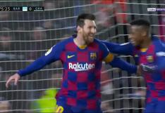 Barcelona vs. Granada: taco de Arturo Vidal y gol de Messi para alegría de Setién | VIDEO