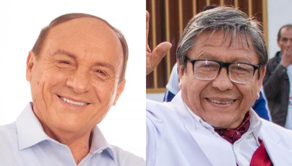 Miguel Cordano y Ciro Castillo se alistan para una segunda vuelta por el gobierno regional del Callao. (Foto: Facebook)