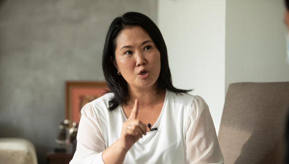 Keiko Fujimori, candidata presidencial por Fuerza Popular, se pronunció tras conocer que el fiscal José Domingo Pérez concluyó la investigación en su contra | Foto: El Comercio