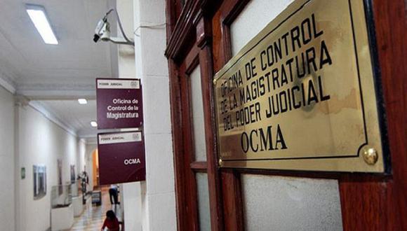 Un total de 5,084 sanciones impuso la Oficina de Control de la Magistratura del Poder Judicial (OCMA-PJ), conjuntamente con las 34 Oficinas Desconcentradas de Control de la Magistratura (Odecma). (Foto: Difusión)