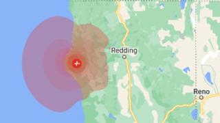 Sismo de magnitud 5,4 sacude el área del norte de California