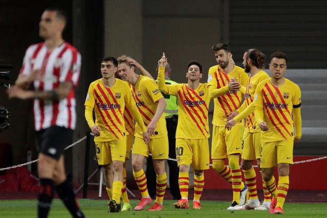 Barcelona enfrentó al Athletic Bilbao por la final de la Copa del Rey
