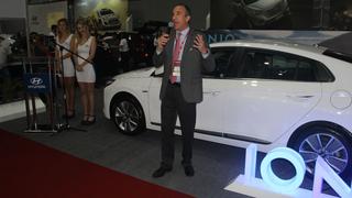 Motorshow 2017: Hyundai presentó su nuevo vehículo híbrido Ioniq