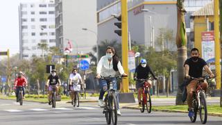 Cerraron avenida Arequipa para actividades deportivas y recreativas luego de seis meses | FOTOS