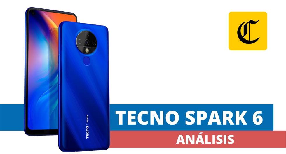 El Tecno Spark 6 es un smartphone muy interesante y con bastantes buenas prestaciones para su gama y su rango de precio. (El Comercio)