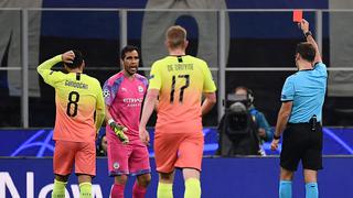 Manchester City vs. Atalanta: la expulsión de Bravo hizo que Kyle Walker ocupara su lugar a poco de concluir el partido | VIDEO