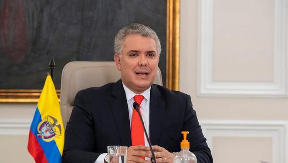 El presidente de Colombia, Iván Duque, autorizó un préstamos de 370 millones de dólares para la empresa Avianca. (Foto: EFE).