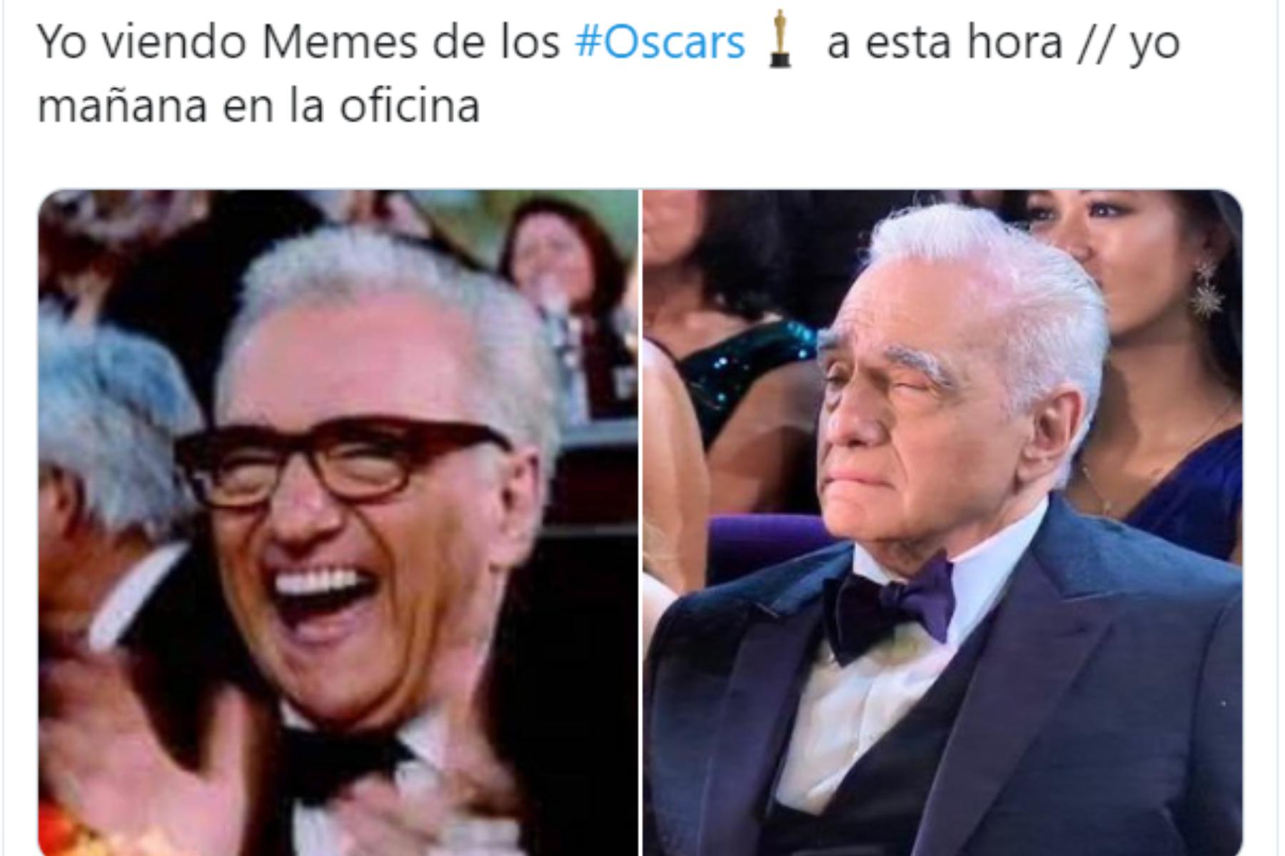 Oscar 2020. Los mejores memes de la gala del cine. Foto: Twitter.