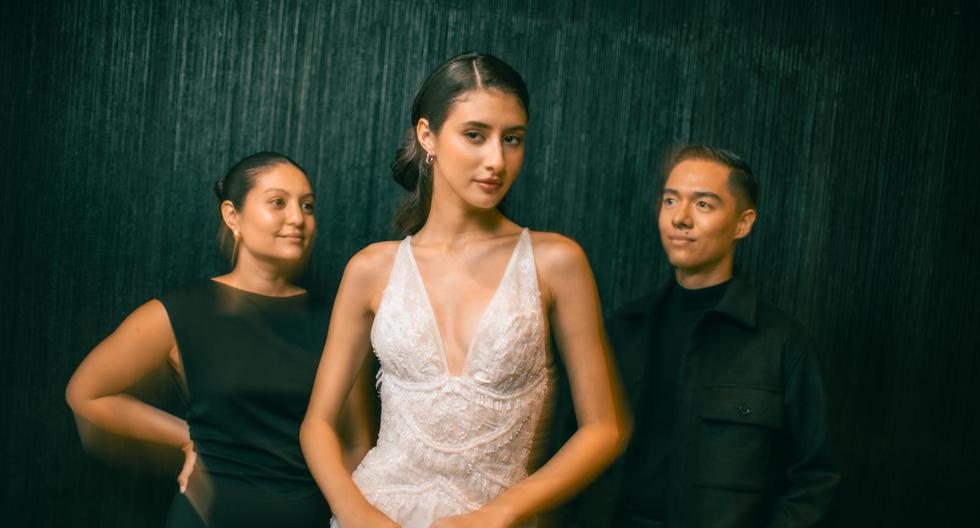 Mariana Vizcarra y Josell Wong son la dupla que conforma la marca bridal Ana Wong. Para esta ocasión, se han inspirado en la majestuosidad de la ciudad blanca, Arequipa. (Foto: Victor Idrogo)