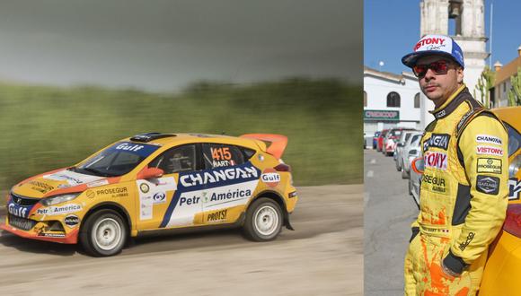 Hart ha tenido un excelente año en el Rally Nacional donde correo con la marca china Changan. (Fotos: Difusión)