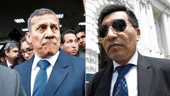 Ollanta Humala y Moisés Mamani