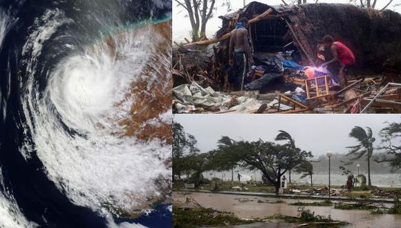 Superciclón en el Pacífico: Las islas Vanuatu fueron arrasadas