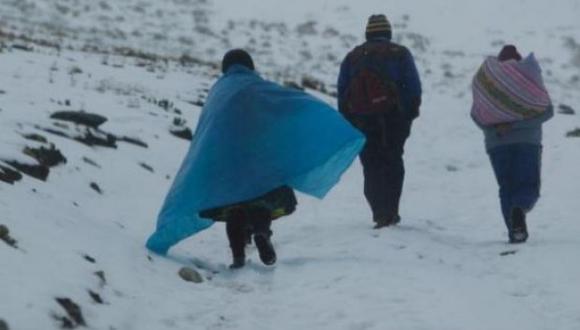Bajas temperaturas en Puno: 28 distritos son declarados de "muy alto riesgo"