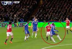 YouTube: Kurt Zouma y la horrorífica lesión que sufrió en el Chelsea vs Manchester United