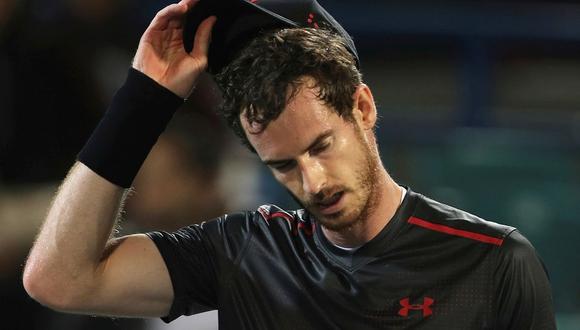 El último partido oficial de Andy Murray fue a mediados de julio en los cuartos de final de Wimbledon. En adelante una fuerte lesión en la cadera lo ha alejado de los terrenos. (Foto: AP)